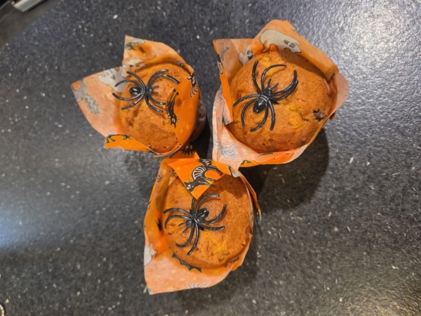 Halloween muffin